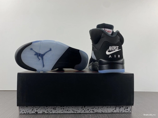 One Kick Retro 5 845035-003 Metallic Black Jordan (2016) 0721